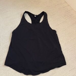Lululemon Black Racerback Tank Top - size 6